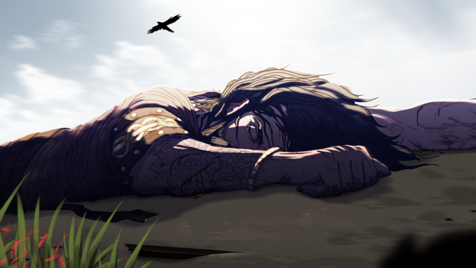 Dead In Vinland Cinematics Intro Scene 16